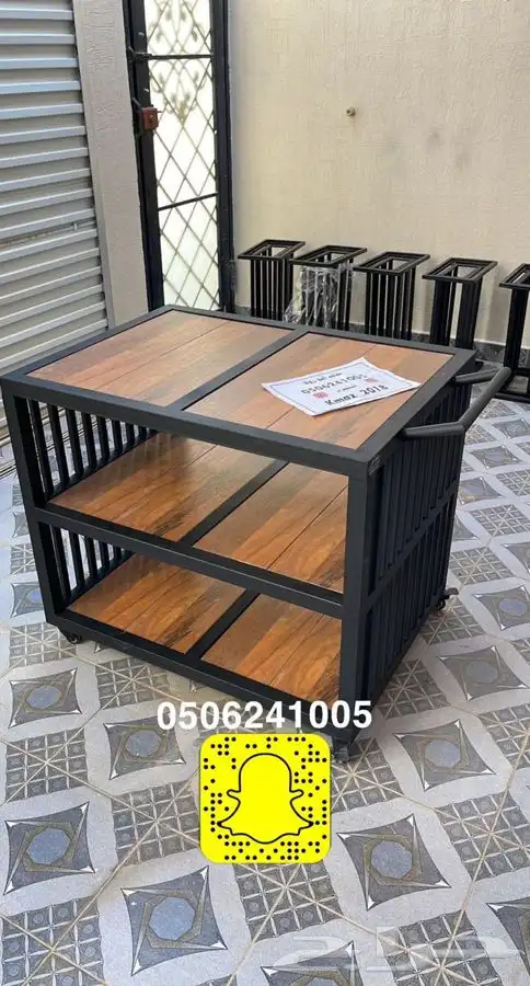 طاولات تدفئه غاز وحطب وللمقاهي والحدائق 21