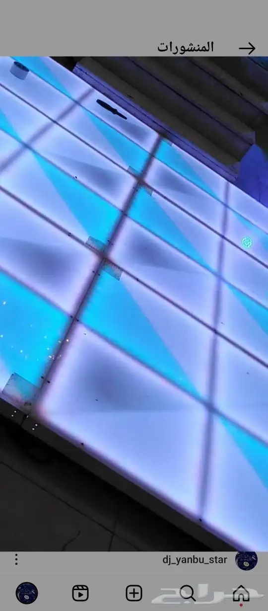 استيج ستيج دانس فلور مسرح مضيئ 1