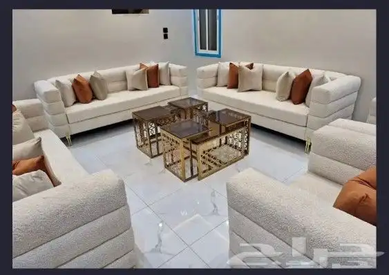 كنب جديد جاهز وتفصيل فخم مودرن 11شخص 1