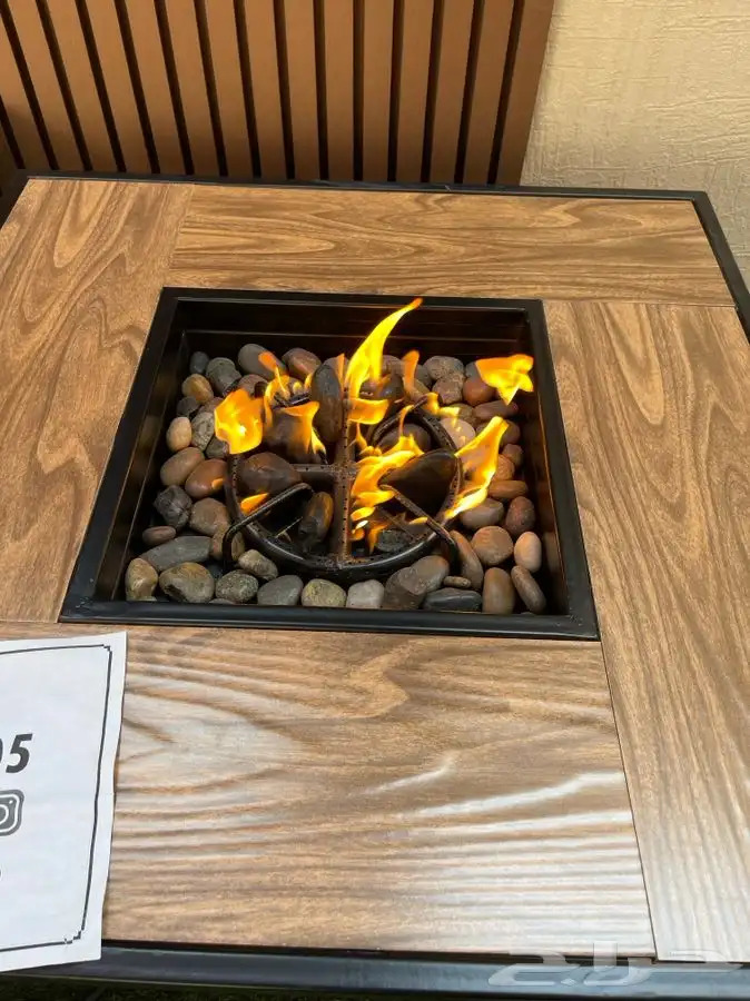 طاولات تدفئه غاز وحطب وللمقاهي والحدائق 42