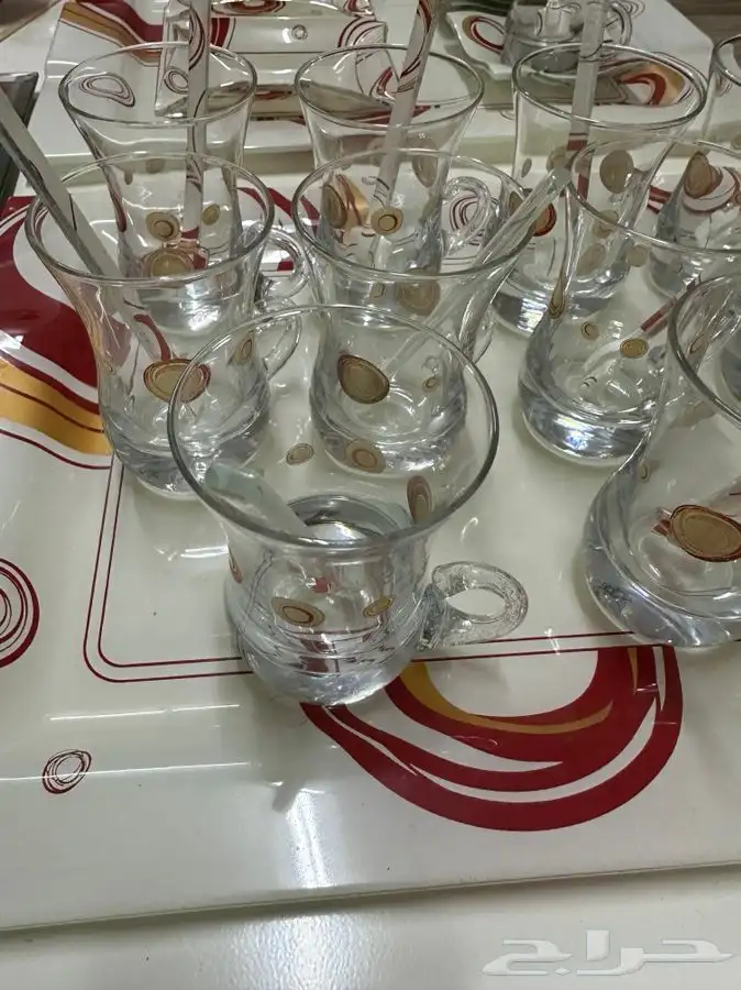 طقم بيالات (فناجين) شاي 2