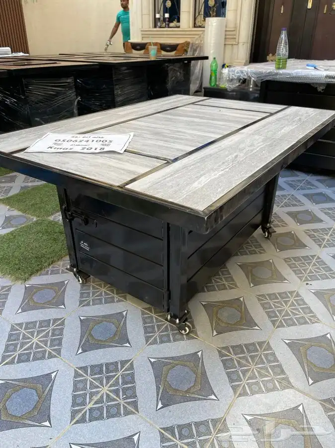 طاولات تدفئه غاز وحطب وللمقاهي والحدائق 26