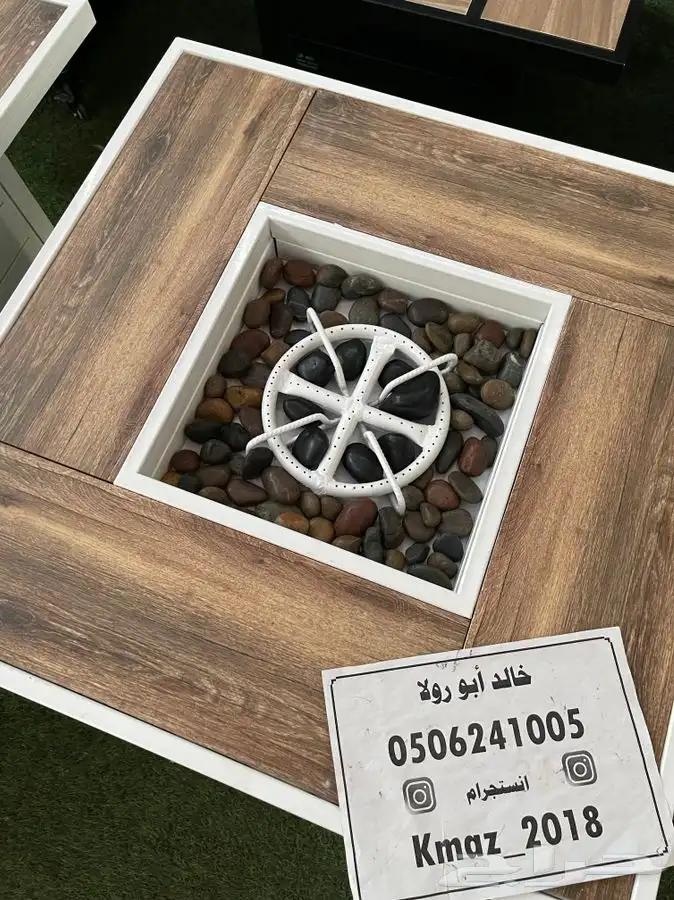 طاولات تدفئه غاز وحطب وللمقاهي والحدائق 29