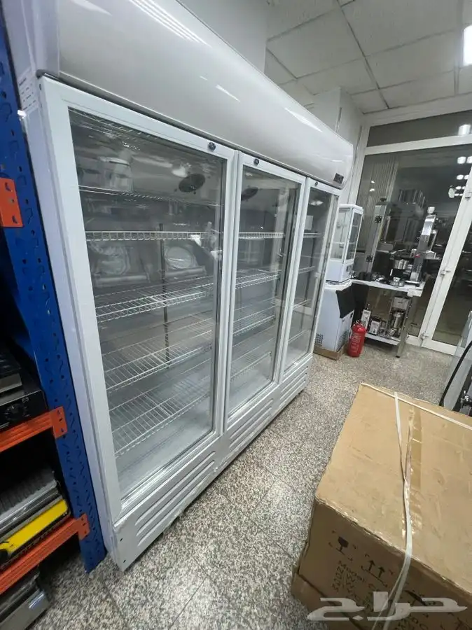 ثلاجة 3 ابواب استيل او زجاج 3