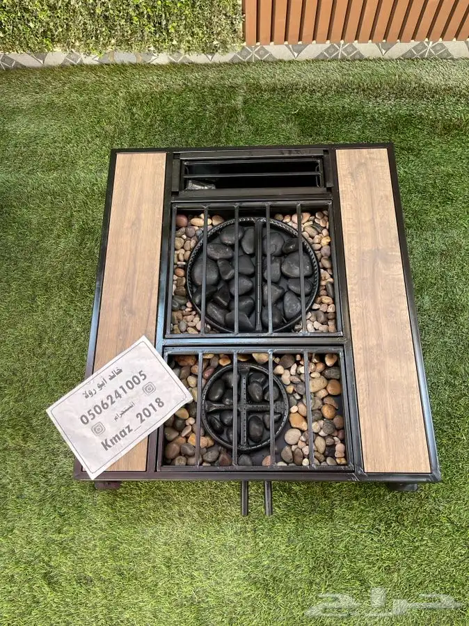 طاولات تدفئه غاز وحطب وللمقاهي والحدائق 33