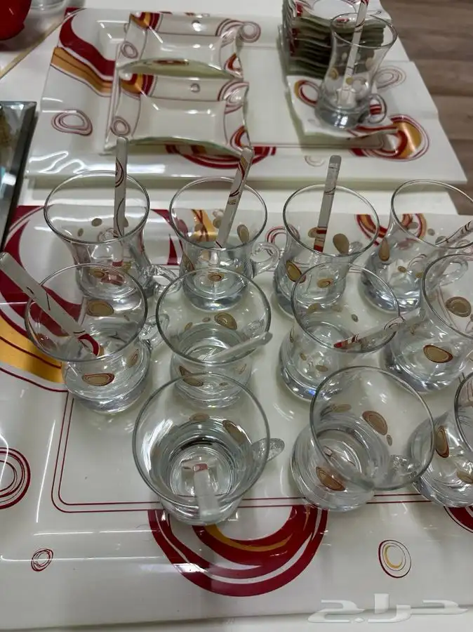 طقم بيالات (فناجين) شاي 1