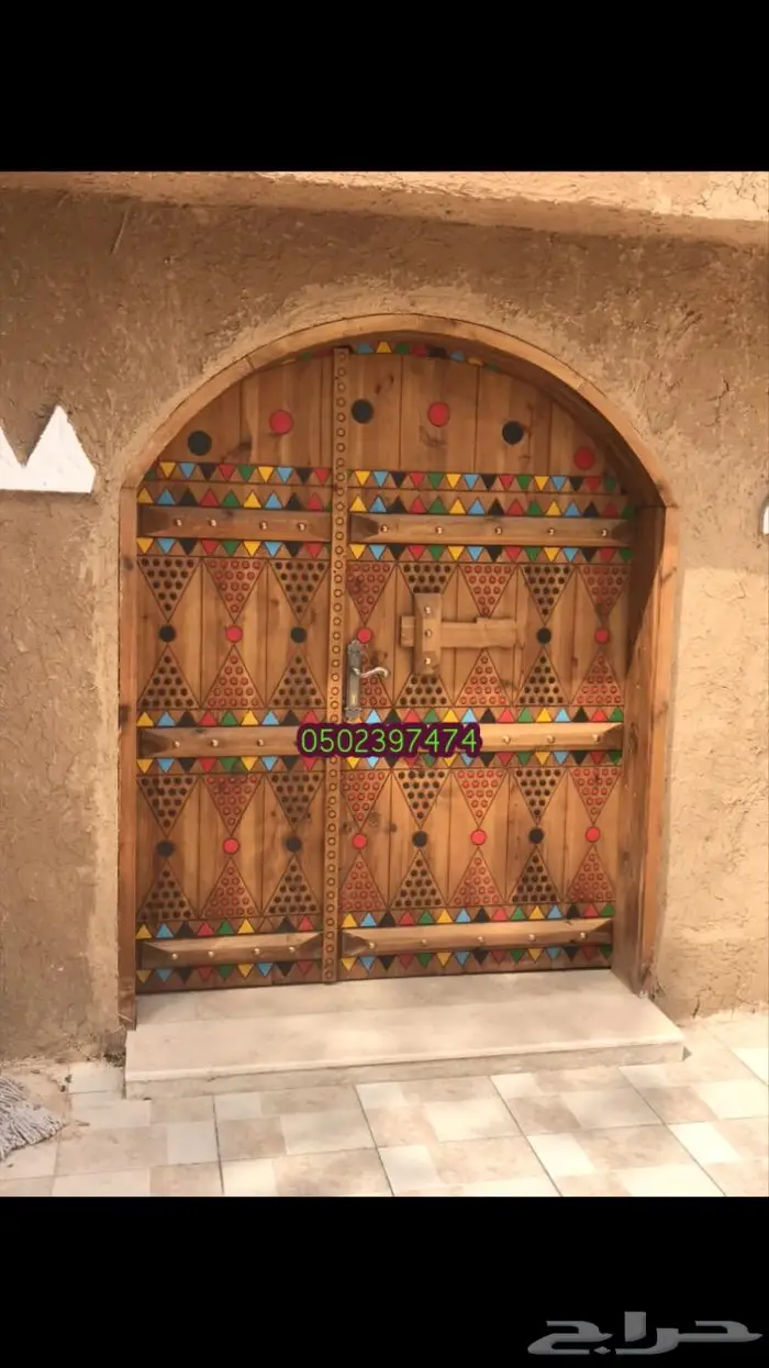 تفصيل الابواب التراثيه القديمة 3