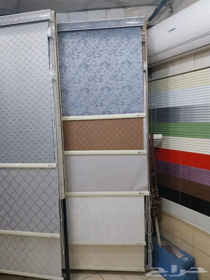 ستائر رول ستائر قماش كنب باطرمه 3