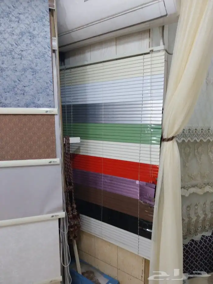 ستائر رول ستائر قماش كنب باطرمه 8