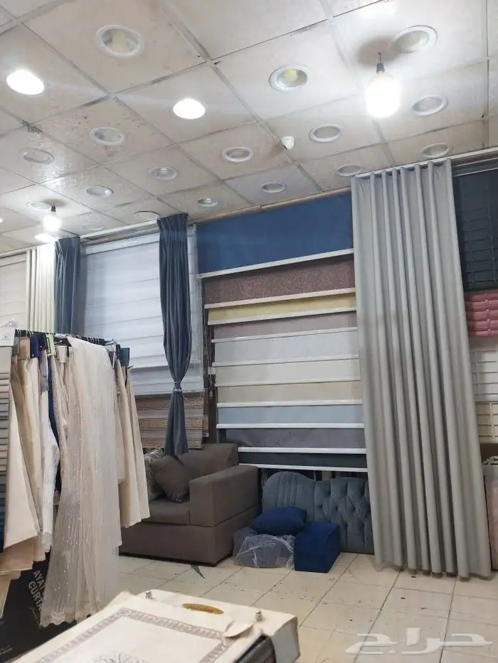 ستائر رول ستائر قماش كنب باطرمه 0