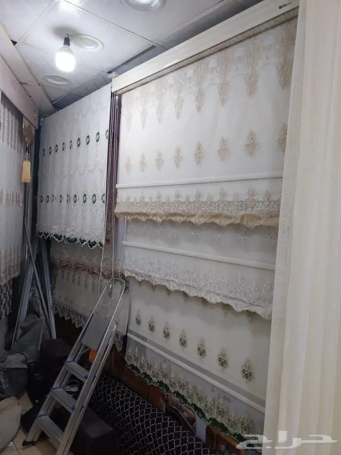 ستائر رول ستائر قماش كنب باطرمه 7
