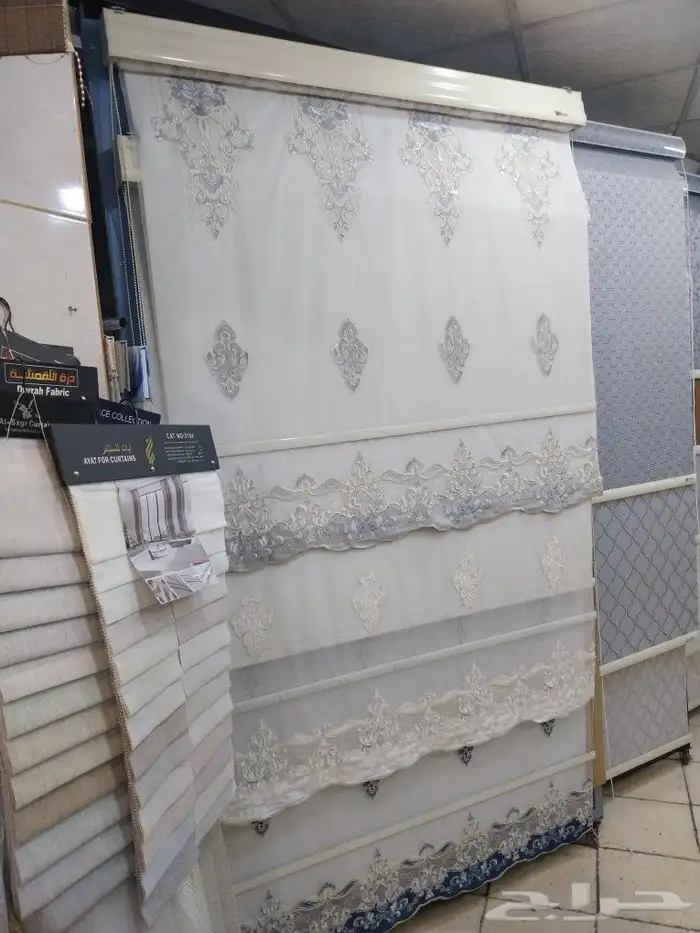 ستائر رول ستائر قماش كنب باطرمه 1
