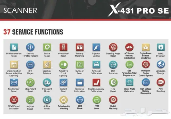 جهاز فحص السيارات الاحدث 2023 LAUNCH x431 PRO SE V5.0 5
