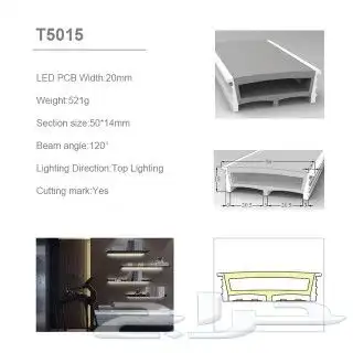 silicon profile strip light led 6