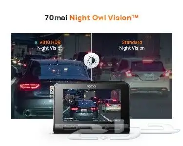 اقوى داش كام من شاومي A810s cam 70mai 8