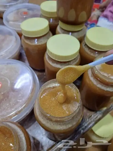 عسل سمره متبلور 3