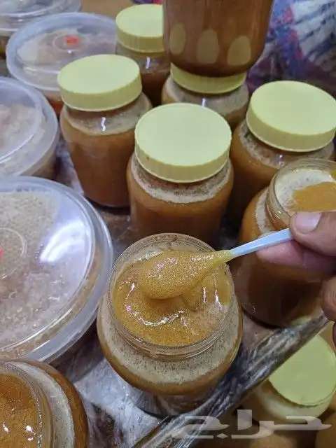 عسل سمره متبلور 4