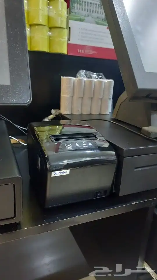 كاشير رخيص جديد ومستخدم بضمان الفاتورة الاكترونية 2