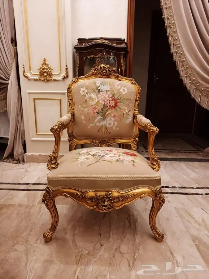 تفصيل كراسي كلاسيك طاولة الطعام مجالس كلاسيك 0