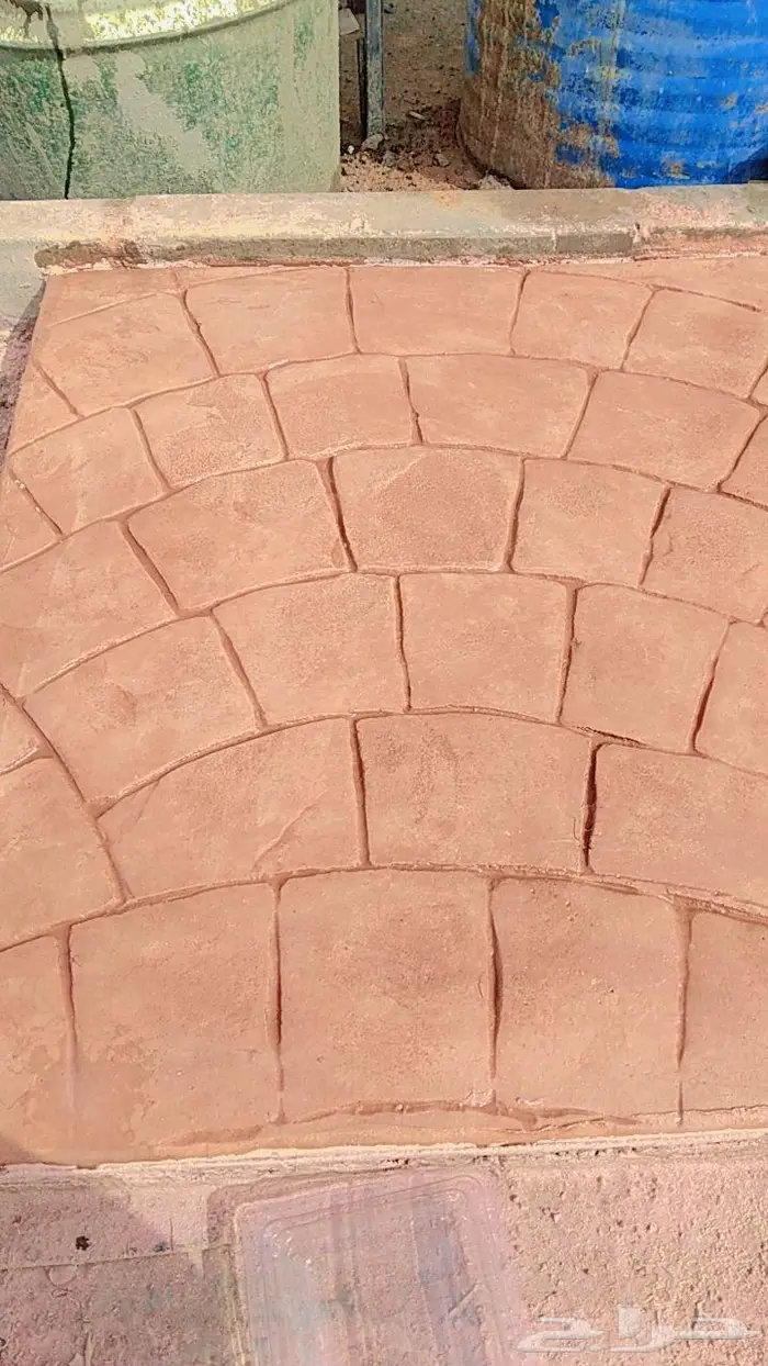 خرسان مطبوع صب مروحة صبة الاارضيات صب ديكور البيوت احواش 6
