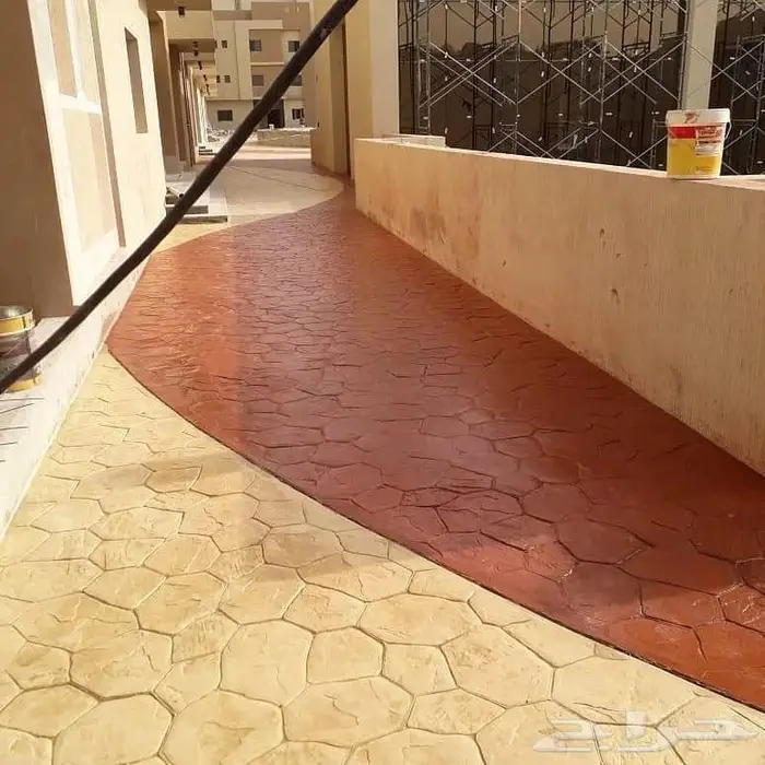 خرسان مطبوع صب مروحة صبة الاارضيات صب ديكور البيوت احواش 10