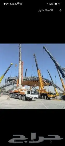 إيجار رافعات شوكيه وكرينات جميع الاحجام 6