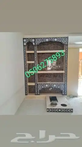 مشبات خشب مشبات رخام اوجار رخام مداخن 2