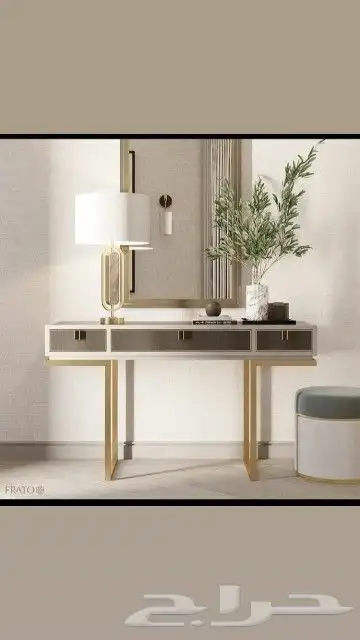 مداخل طاولات طعام كونسولات اثاث 4