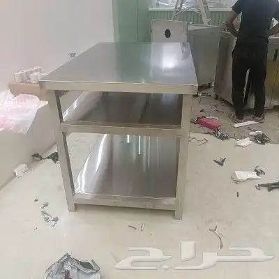 تصنيع طاولات استانلس استيل تايواني أصلي 5