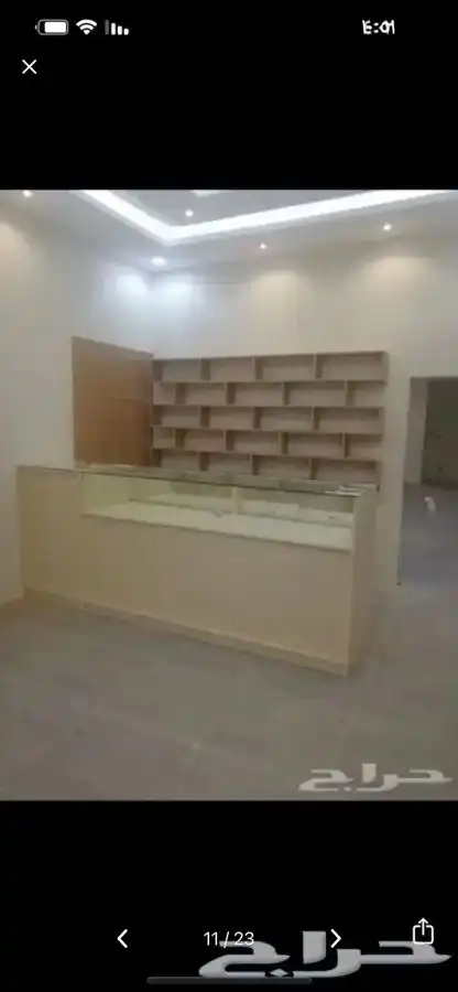 كاشيرات. طاولات عرض بترينات تفصيل خشب 12