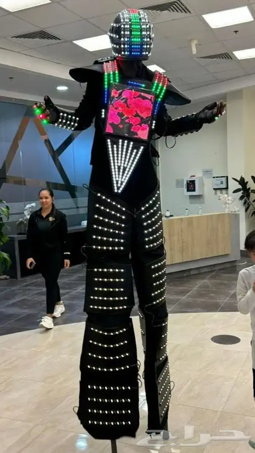 العاب بهلاونية   اطول رجل   الرجل الآلي 1