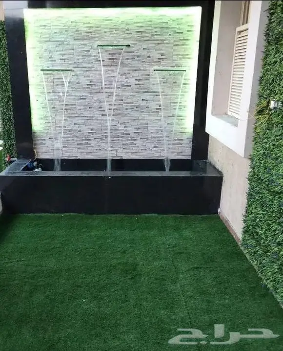 تنسيق حدائق وشلالات. نوافير 5