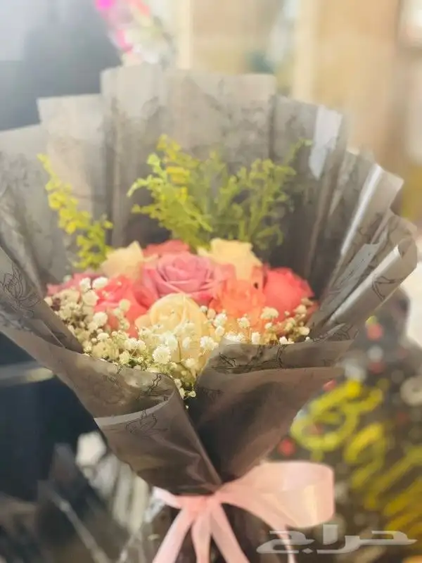 ورد هدايا أجمل تنسيقات الباقات والفازات الرائعه وبسعر مميز 7