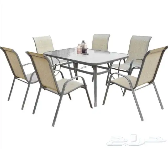 كراسي وطاوله حدايق 0