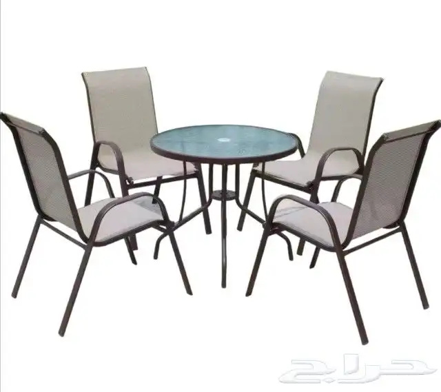 كراسي وطاوله حدايق 2