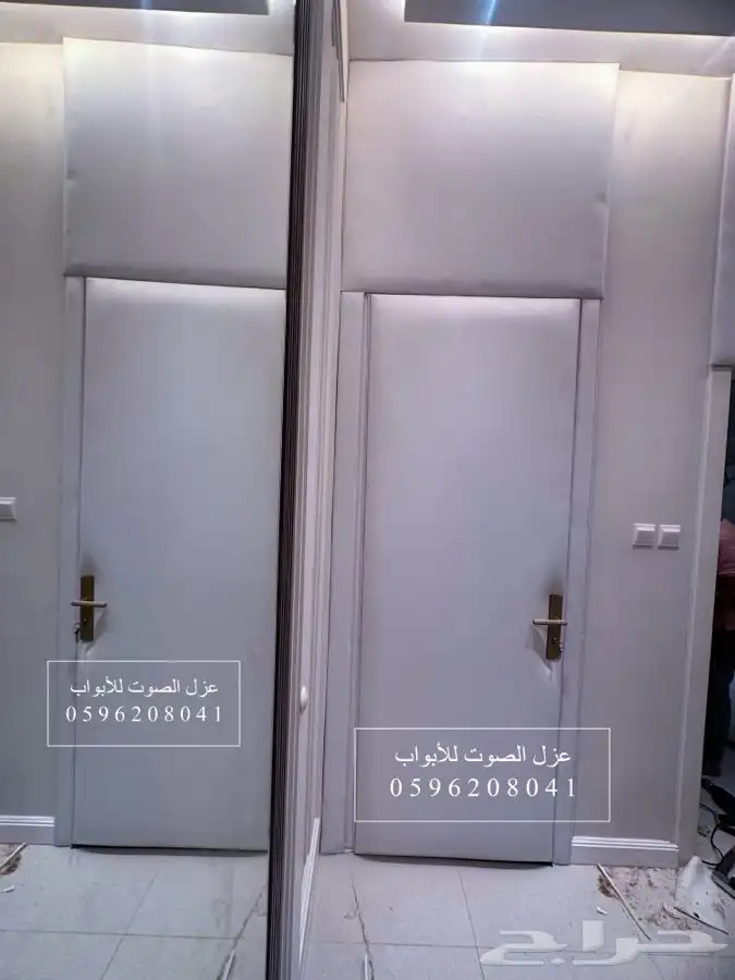 عزل الصوت عازل باب أبواب عازل نوافذ وجدران 14