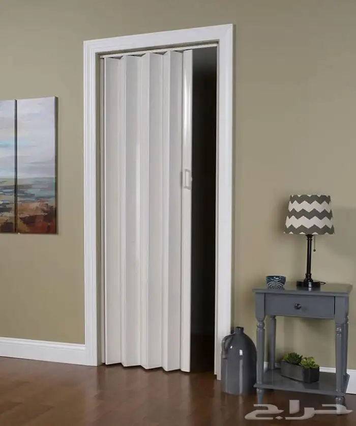 تفصيل ابواب سحاب اكورديون جلد وبلاستك 1