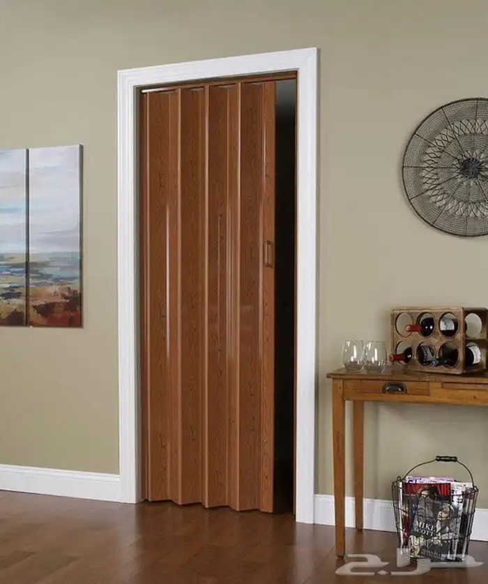 تفصيل ابواب سحاب اكورديون جلد وبلاستك 2