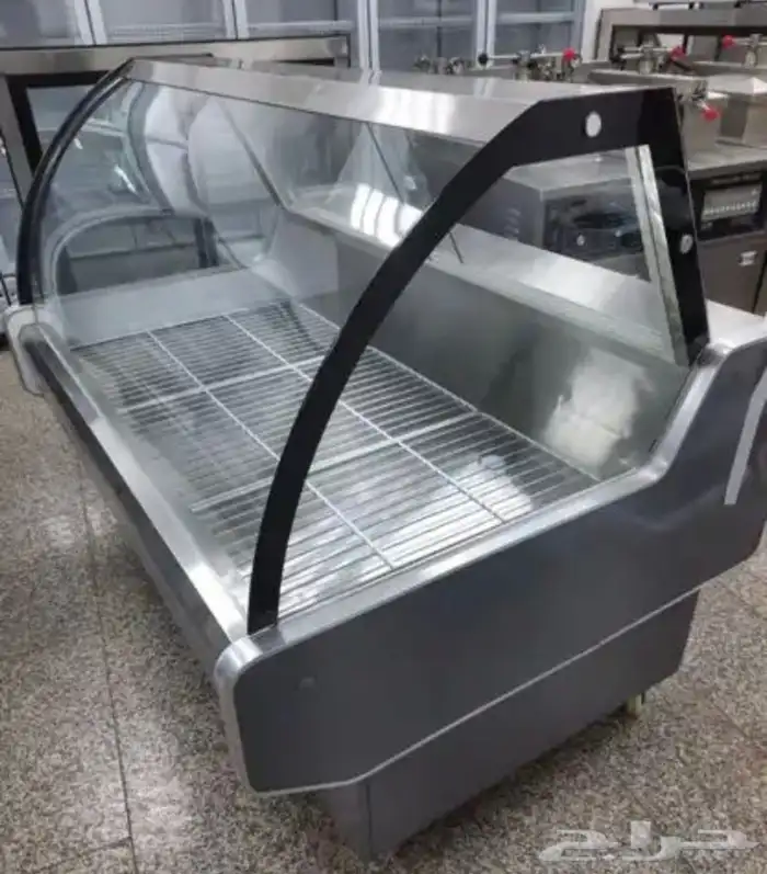 ثلاجة عرض لحوم سطحي متر و نص 2
