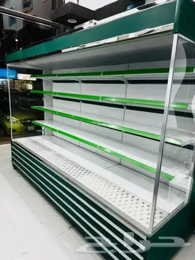 تلاجات تبريد عرض خضار وفواكه للبيع 7