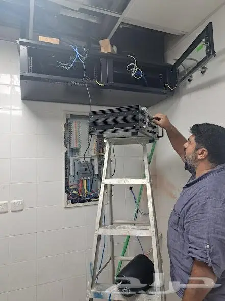 كاميرات انتركم شبكات سماعات جهاز بصمه فايبر 6