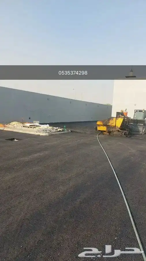 فراده أسفلت صغيرة للايجار رصاصة كفرات كوايه 3