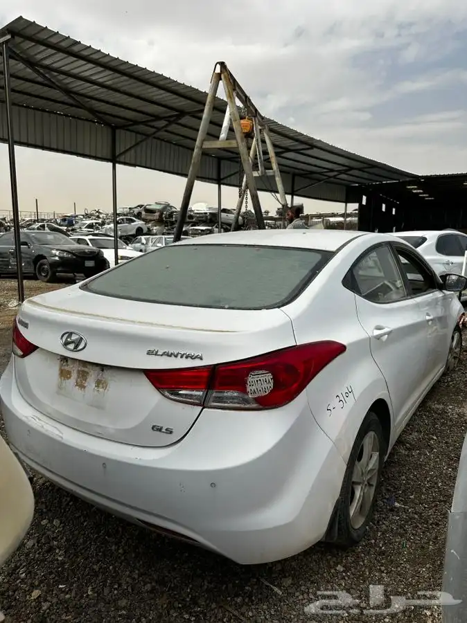 تشليح انترا 2015 قطع غيار مستخدم 1