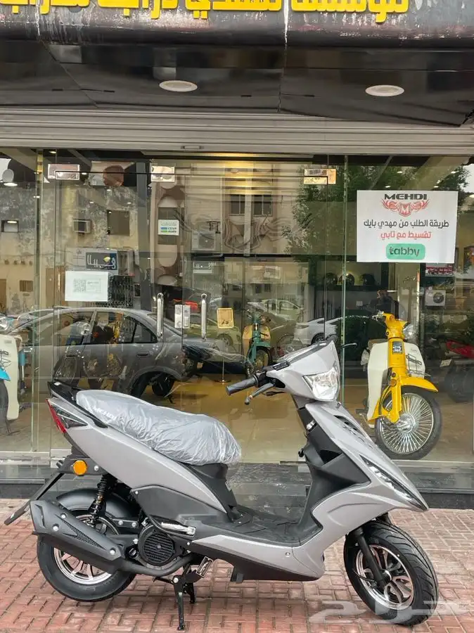 دراجة مهدي R6 جديد بطاقة جمركية يتوفر اقساط   قسط شهري 875 18