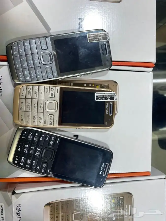 جوالات الطيبين بلاك بيري ونوكيا اصليه بالكرت ون 14