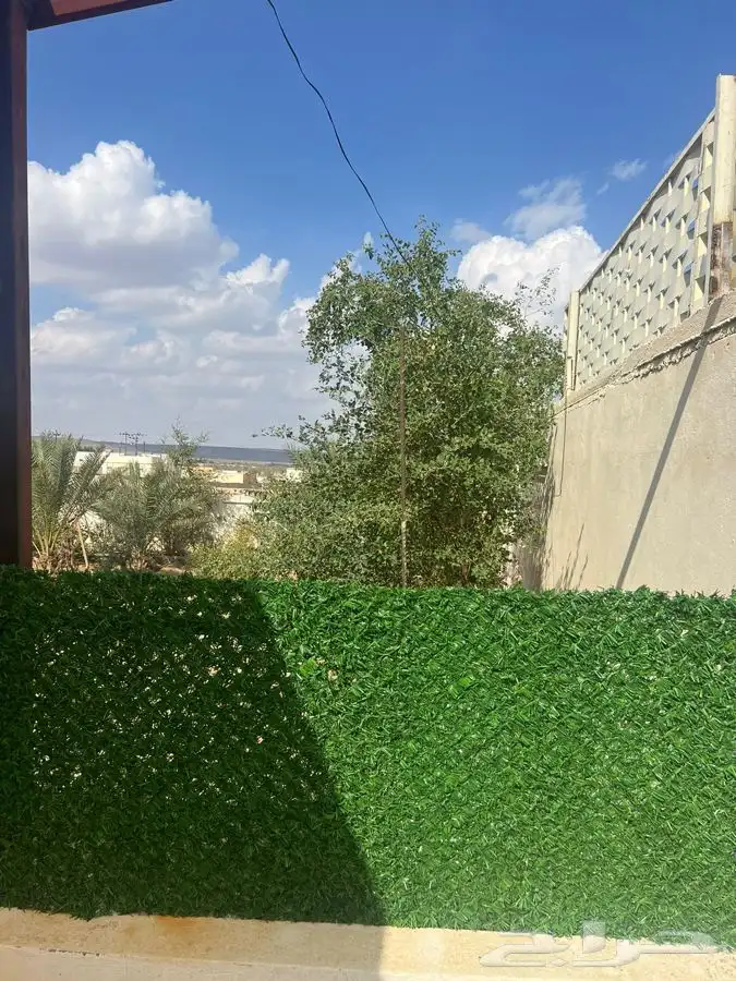 حاجز وساتر عشبي للحدائق والاستراحات 7