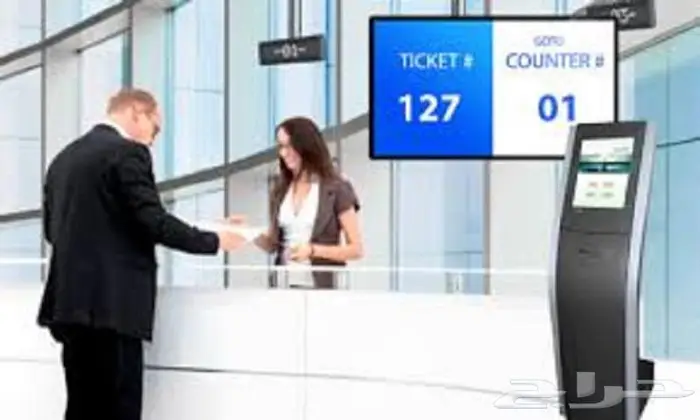 اجهزة انتظار العملاء وترتيب صفوف الانتظار 6