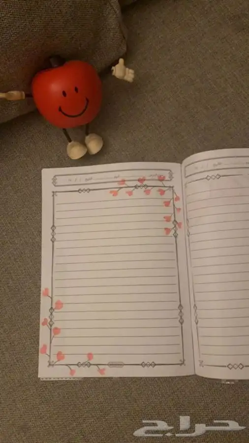 رسومات على الدفتر 11