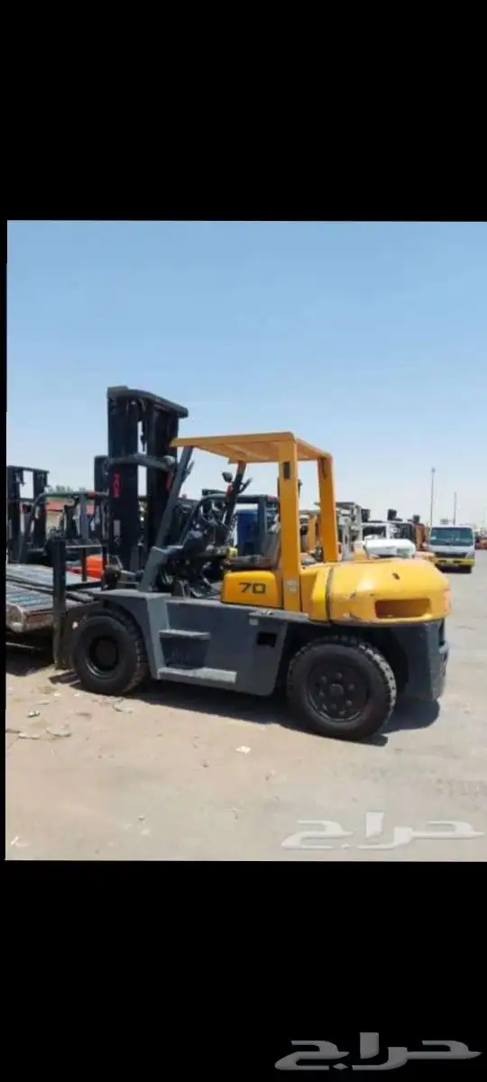 إيجار رافعات شوكيه وكرينات جميع الاحجام 1