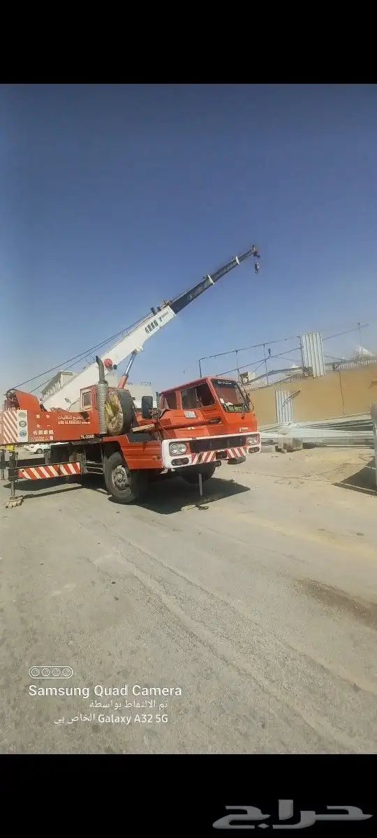 إيجار رافعات شوكيه وكرينات جميع الاحجام 3